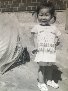Rosa Kwon Easton at age three