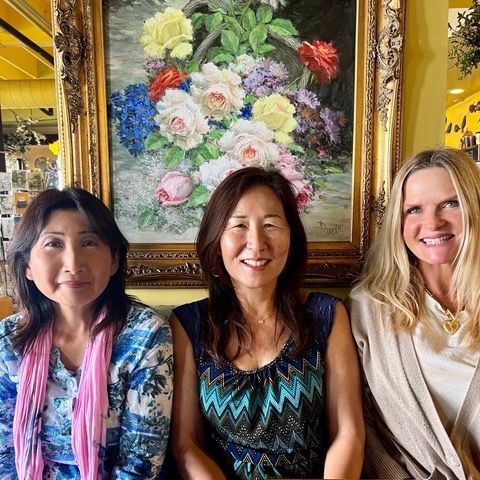 Rosa and a couple of her PV writing friends