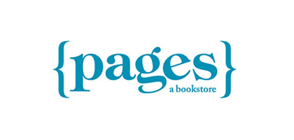 {Pages} a Bookstore logo