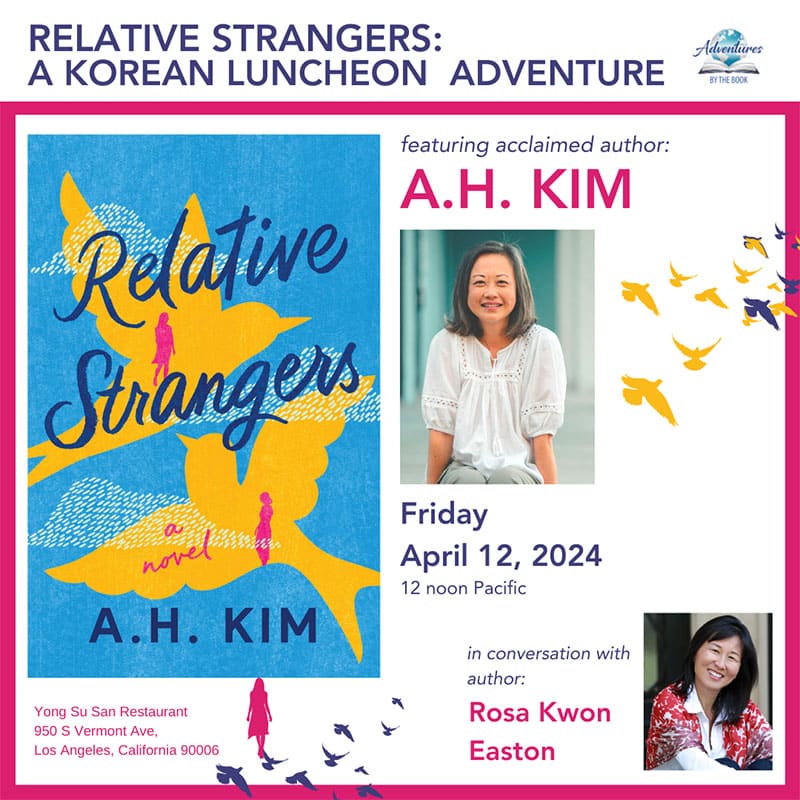 Rosa Easton event with AH Kim for Relative Strangers