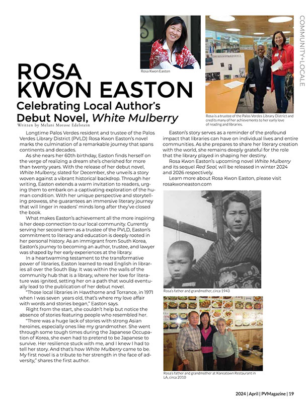 Rosa Easton featured in PVMagazine April 2024 edition