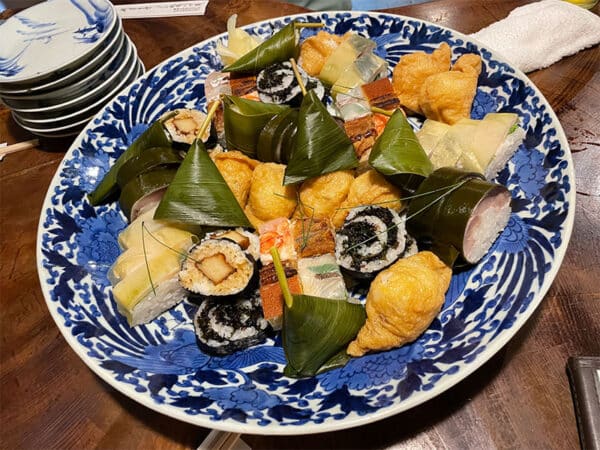 Sushi in Kyoto