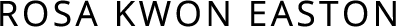 RosaKwonEaston Logo