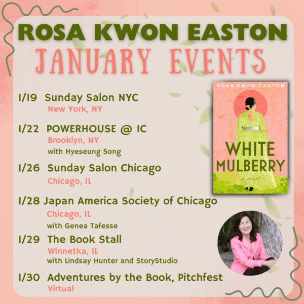 Rosa Easton Book Tour - January 2025