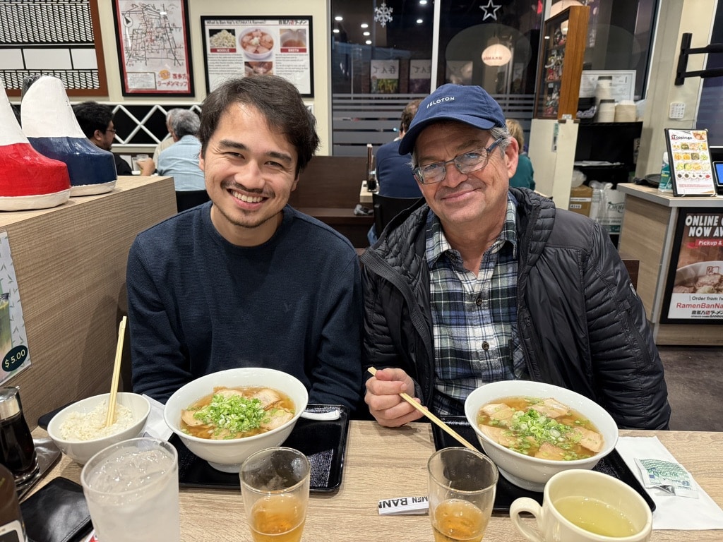 Rosa's husband and son