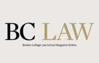 BC Law Magazine logo