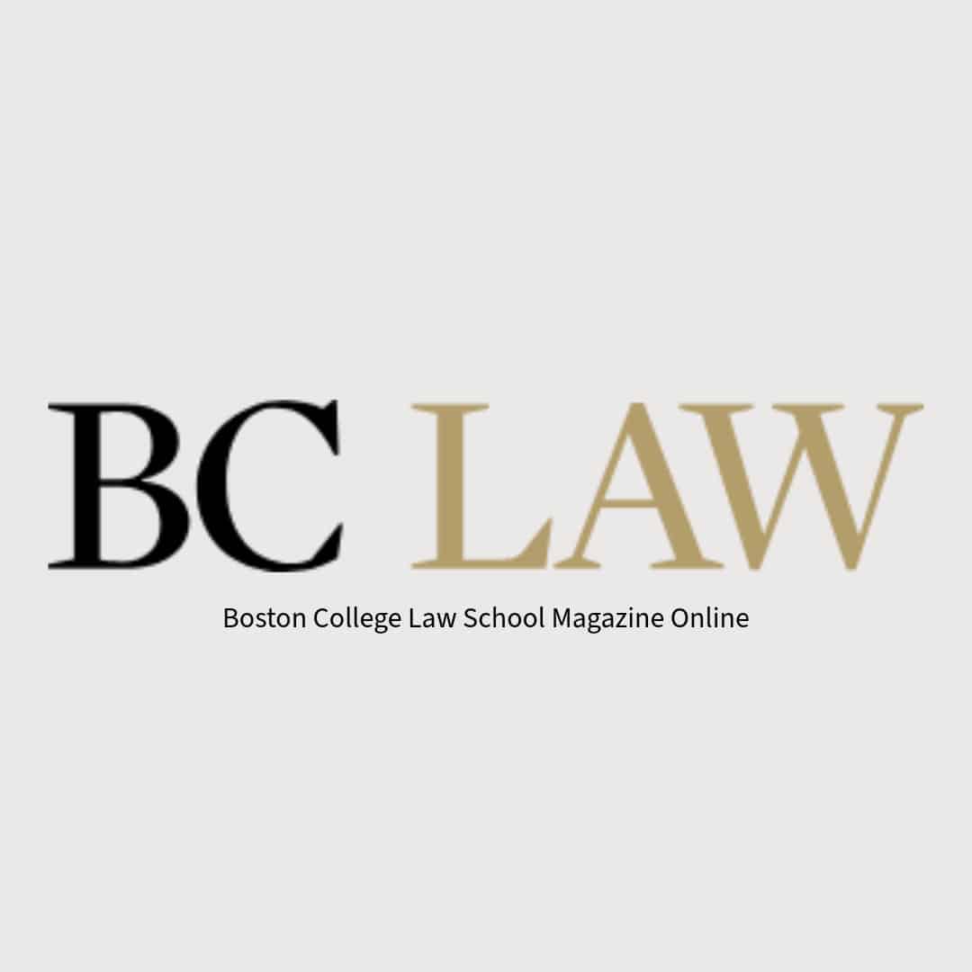 BC Law Magazine logo