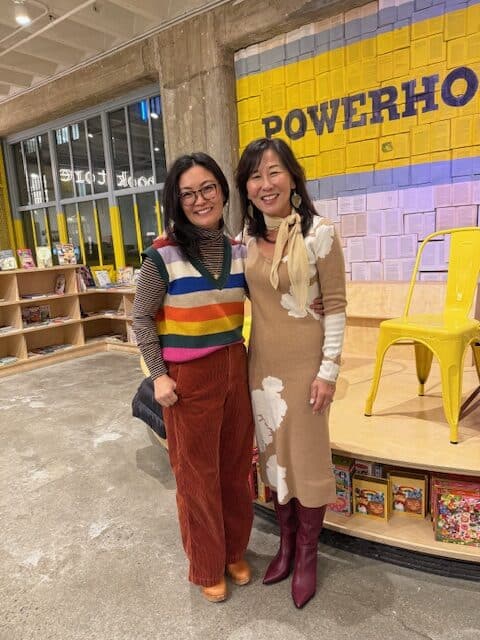 Rosa and friend at PowerHouse