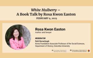 Rosa Easton speaks at Columbia University dept of History