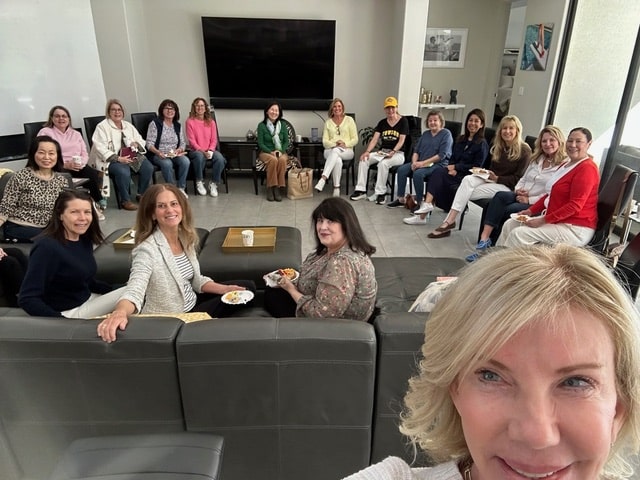 Book Club Bookclub discussing White Mulberry by Rosa Kwon Easton