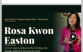 The Southwest Manuscripters event with Rosa Kwon Easton