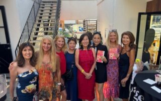 Rosa and friends at Pages event