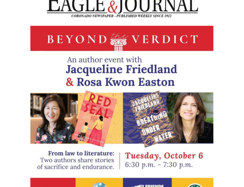 The Coronado Eagle & Journal’s “An Evening With The Authors” Featuring Rosa Kwon Easton